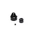 Losi Black Aluminium Shock Cap Set LOS363001