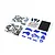 Losi Blue Plastics w/ Wraps & Decals LOS260001