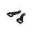 XRAY Black 7075-T6 Aluminium Front Steering Plates 302399