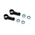 XRAY Black Aluminium Dual Steering Arms W/ Bearings 302517-K