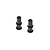XRAY Black Aluminium Steering Post For Dual Servo Saver 302539