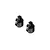 XRAY Black Aluminium 2-6mm Anti Roll Bar Bushings 303434