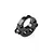 XRAY Black Aluminium Eccentric Bulkhead Insert 303790