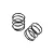 XRAY 2.5-2.8 Progressive Springs 2Pcs 308165