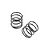 XRAY XLP (C=2.6) Shock Springs 2Pcs 308176