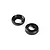 XRAY Black Aluminium Shock Cap 2Pcs 308328-K