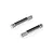Two XRAY HD shock shafts made of polished metal, shown against a plain white background.