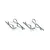 XRAY Body Clips For 6mm Body Posts 4Pcs 309402