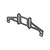 XRAY 2.5mm Carbon Fibre Rear Wing Mount 373053