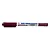 A Mr. Hobby Real Touch Gundam Marker in deep red, featuring a dual-tip design and Japanese branding on a white background.