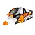 HPI 1/8 Nitro Buggy Painted Body Shell - Orange 160414