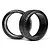 Two black HPI Racing 1.9 inch T-Drift Potenza RE-01R RC car tyres featuring tread patterns and Bridgestone branding on the sidewalls.