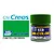 A 10ml jar of Mr. Color Yellow Green gloss acrylic paint by Mr. Hobby, shown next to a color swatch and brand logos.