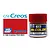 A 10ml jar of Mr. Color Character Red semi-gloss acrylic paint by Mr. Hobby, shown next to a color swatch and brand logos.