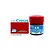 A bottle of Mr. Hobby Aqueous Gloss Red paint (H-3) next to a red color swatch and GSI Creos branding.