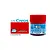 A 10ml jar of Mr. Hobby Aqueous Shine Red paint with a red cap, alongside a red color swatch and GSI Creos branding.