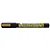 A Mr. Hobby Gundam Marker EX in White Gold (XGM07) featuring a black barrel with a yellow and grey label.