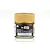 A small glass jar of Mr. Hobby Super Metallic 2 Super Rich Gold paint, model number SM207, featuring a gold screw-top lid against a white background.