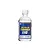 A 110ml bottle of Mr. Color Thinner by Mr. Hobby with a clear glass body and white screw cap, featuring a blue and yellow label.