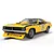 Scalextric 1/32 1975 Chrysler Hemi Cuda - LeMans Slot Car C4345