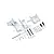 GPM Silver Aluminium Handbrake & Centre Differential Cover Kit MAI038AB-S