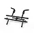 Axial Wraith Rear Tube Frame Shock Mount Set AX80076