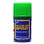 A can of Mr. Hobby Mr. Color Spray paint with a bright green cap against a white background.