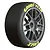 Pro-Line 1/7 Goodyear NASCAR Cup Belted MTD Tyres on Gunmetal Rims - Glued Wheels 2Pcs PRO1023311