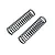 Axial 13x62mm 2.13lb/in Firm (Green) Shock Springs 2Pcs AXI233017