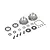 Rovan Metal Differential Shell Kit 850392