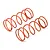 HPI Vorza Big Bore (Orange 60mm/98gF/mm) Shock Springs 2Pcs 67449