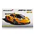 Fujimi 1/24 scale McLaren MP4-12C GT3 model kit box art showing an orange race car with number 60 and Blancpain branding.