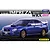 Product box art for a Fujimi 1/24 scale 2003 Subaru Impreza WRX STI V-Limited plastic model kit featuring a blue sedan.