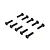 ARRMA 4x16mm Fine Thread Button Head Double Socket Screws 10Pcs ARA727417
