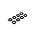 ARRMA 4x2mm Rubber O-Rings 8Pcs ARA716037
