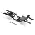 Axial 153.7mm X-Long Wheelbase Main Chassis AXI201003