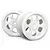 HPI 3.3" Savage 6-Spoke White Rims 2Pcs 3115