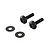 ARRMA 3x11.5 Fine Thread Button Head Screw w/ Washer 4Pcs ARA311171