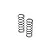 ARRMA 85mm (0.64N/mm 3.65lb/in) Shock Spring 2Pcs ARA330799