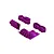 ARRMA Purple Bumper Mount & Skid Plate Set ARA320769