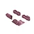 ARRMA Pink Bumper Mount & Skid Plate Set ARA320783