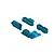 ARRMA Blue Bumper Mount & Skid Plate Set ARA320787