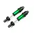 Traxxas Green Aluminium GT-Maxx Shocks Assembled w/o Springs 2Pcs 8961G
