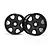 HPI 3.3" Savage Warlock Black Rims 2Pcs 3191