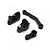 Yeah Racing Black Aluminium Servo Saver Set KYMB-012BK