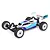 Losi Mini-B RC Buggy Electric Brushless 2WD 1/16 Scale RTR - Blue LOS01024T2