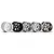 HPI 2.2" Spike Chrome Rims 2Pcs 3082