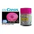 A bottle of Mr. Hobby GX105 Clear Pink paint with a bright pink cap, shown next to a graphic of the paint color and brand logos.