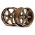 HPI 1.9" (6mm Off-Set) TE37 Bronze Rims 2Pcs 3848