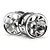 HPI 2.2" Mesh Chrome Rims 2Pcs 2197